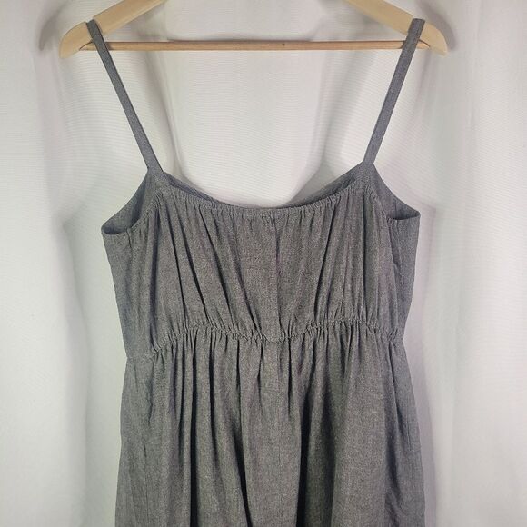 BeBop Gray 100% Cotton Sun Dress - Picture 8 of 16